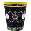 8OZ TRADITIONAL LONGEVITY BLACK PAPER CUP