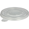 CLEAR FLAT LIDS FOR PAPER BOWLS Ø113MM