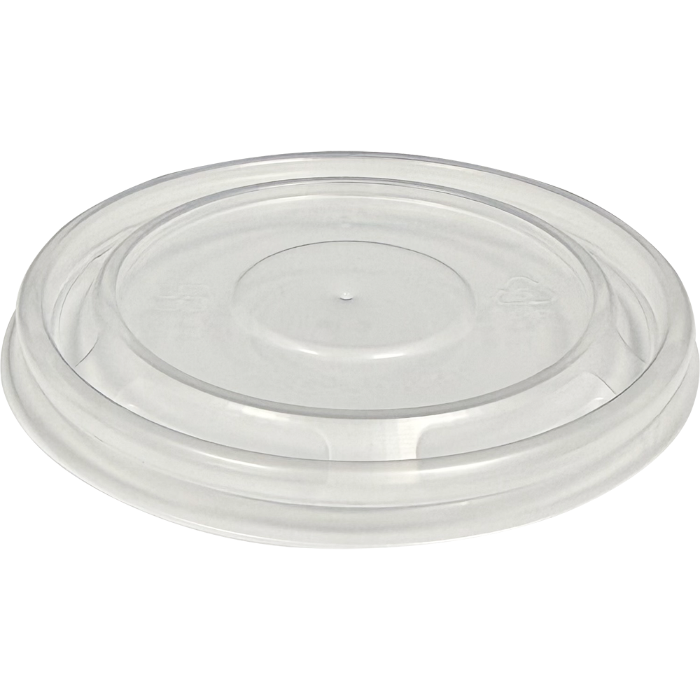 80MM CLEAR FLAT LIDS FOR PAPER CUPS