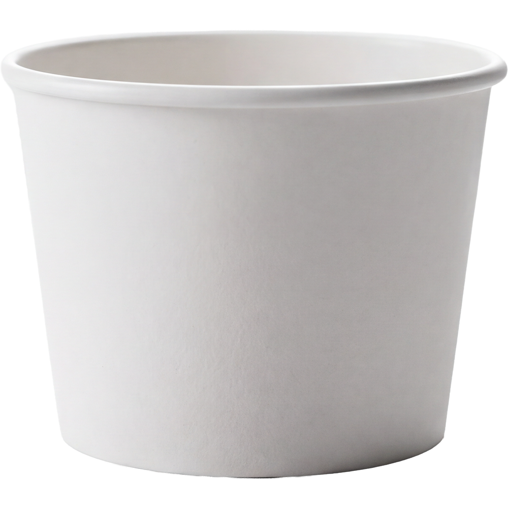 18OZ WHITE PAPER BOWL (PE)