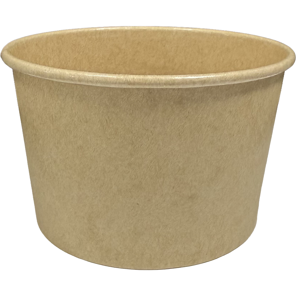 16OZ BROWN KRAFT PAPER BOWL (PE)