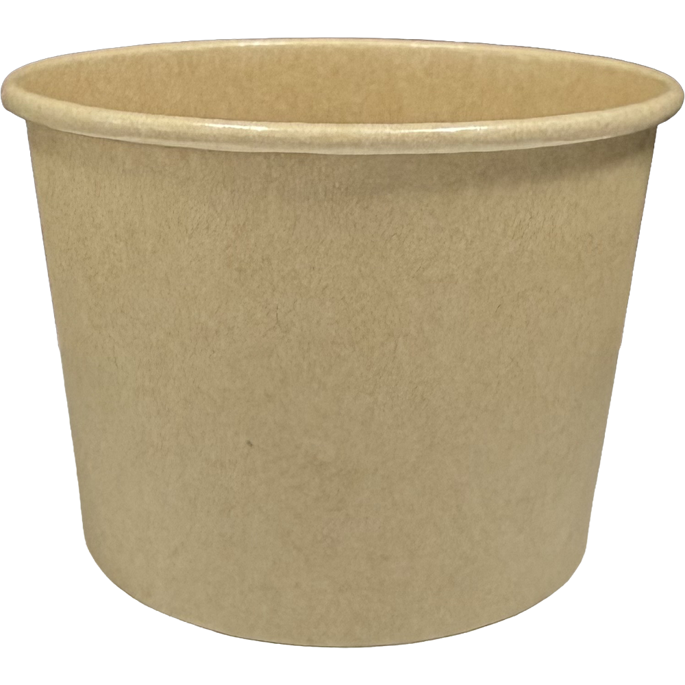 18OZ BROWN KRAFT PAPER BOWL (PE)